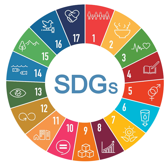 Listing out the 17 UN SDGs
